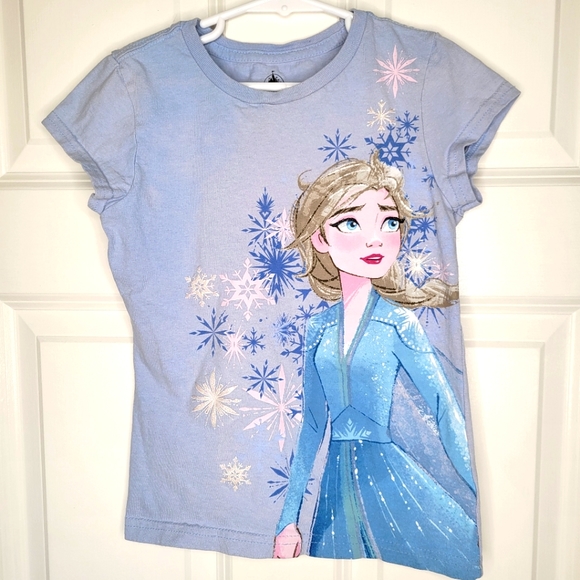 Disney  Girls' 3 Pack Short Sleeve Graphic T shirts size 7-8 - Picture 2 of 12